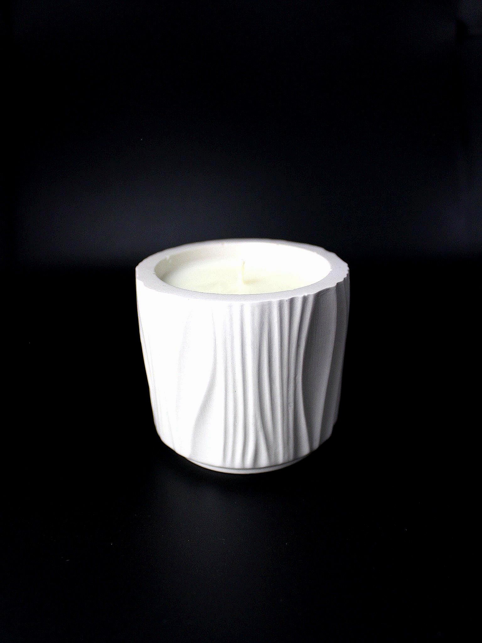 ręcznie robiona świeca sojowa