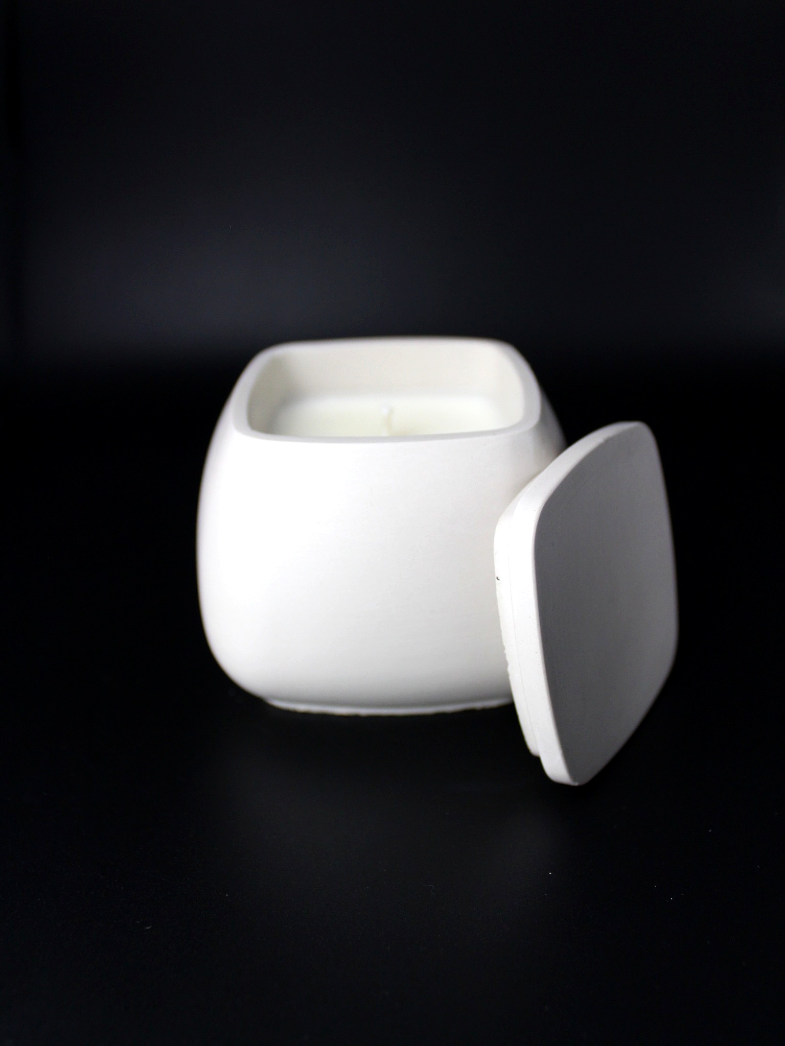 ręcznie robiona świeca sojowa