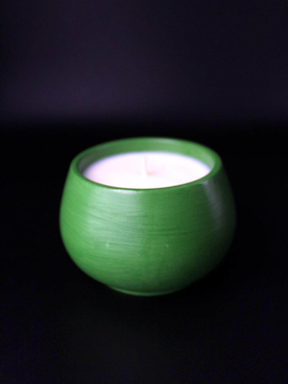 ręcznie robiona świeca sojowa