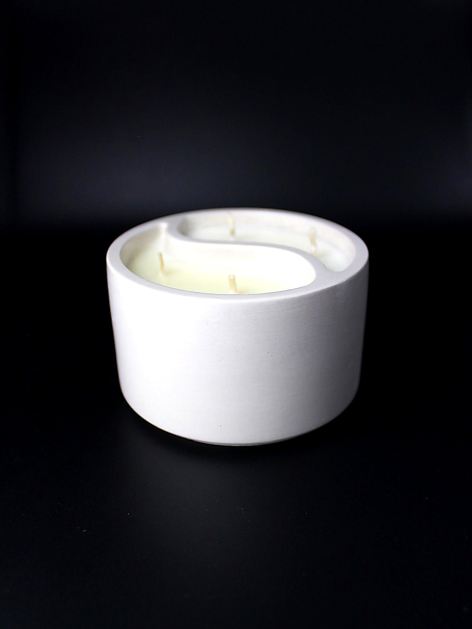 ręcznie robiona świeca sojowa