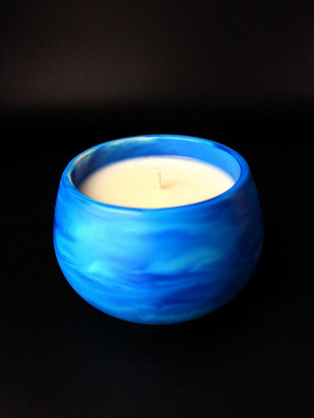 ręcznie robiona świeca sojowa