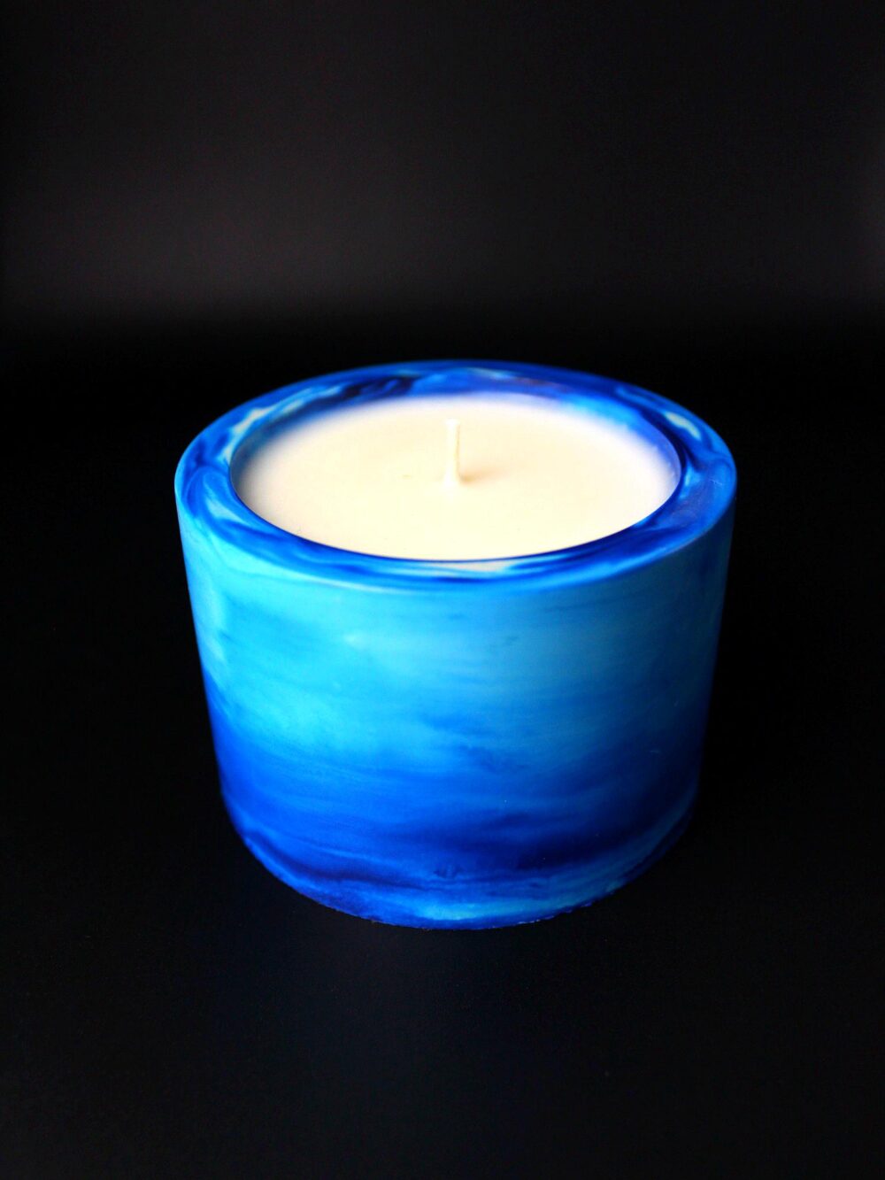 ręcznie robiona świeca sojowa