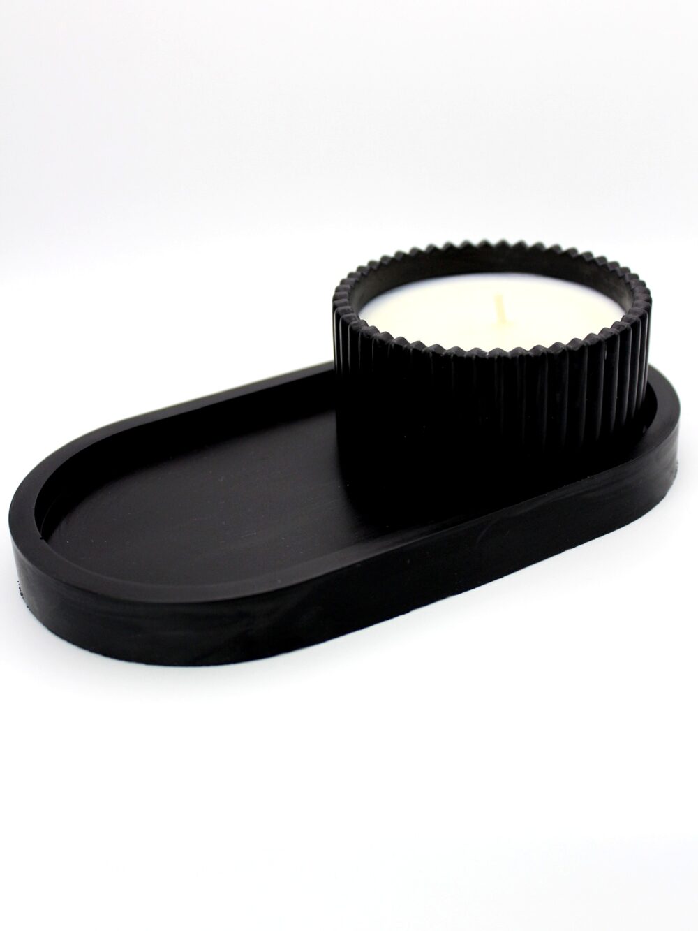 ręcznie robiona świeca sojowa