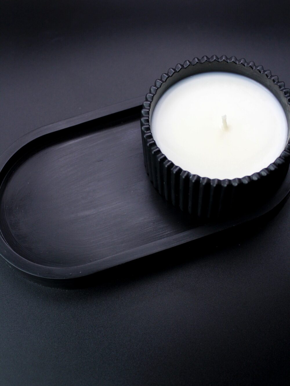 ręcznie robiona świeca sojowa