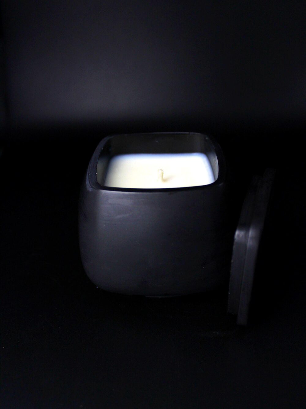 ręcznie robiona świeca sojowa