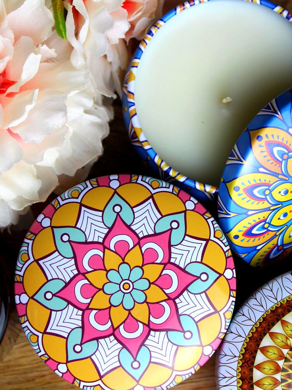 ręcznie robiona świeca sojowa