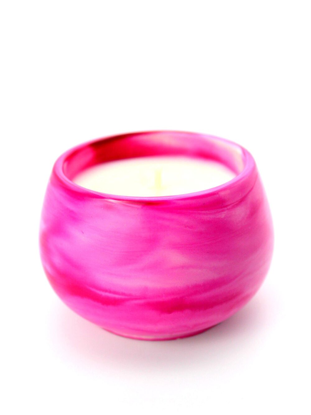 ręcznie robiona świeca sojowa