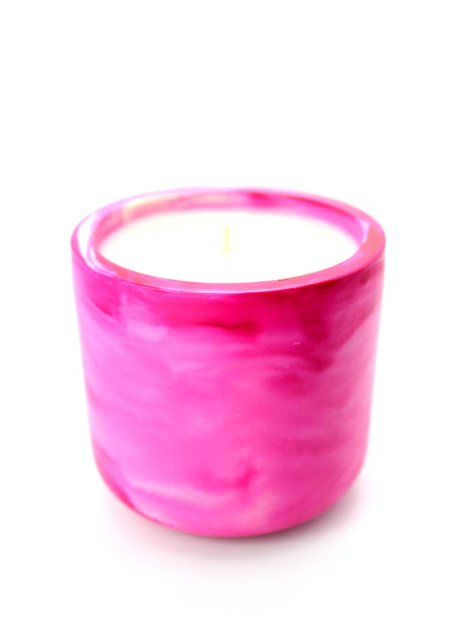 ręcznie robiona świeca sojowa