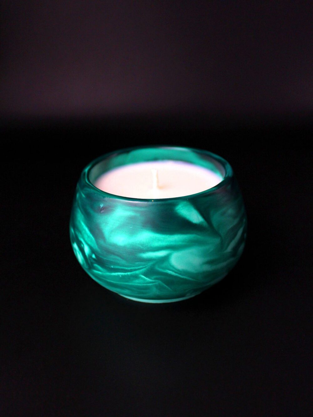 ręcznie robiona świeca sojowa