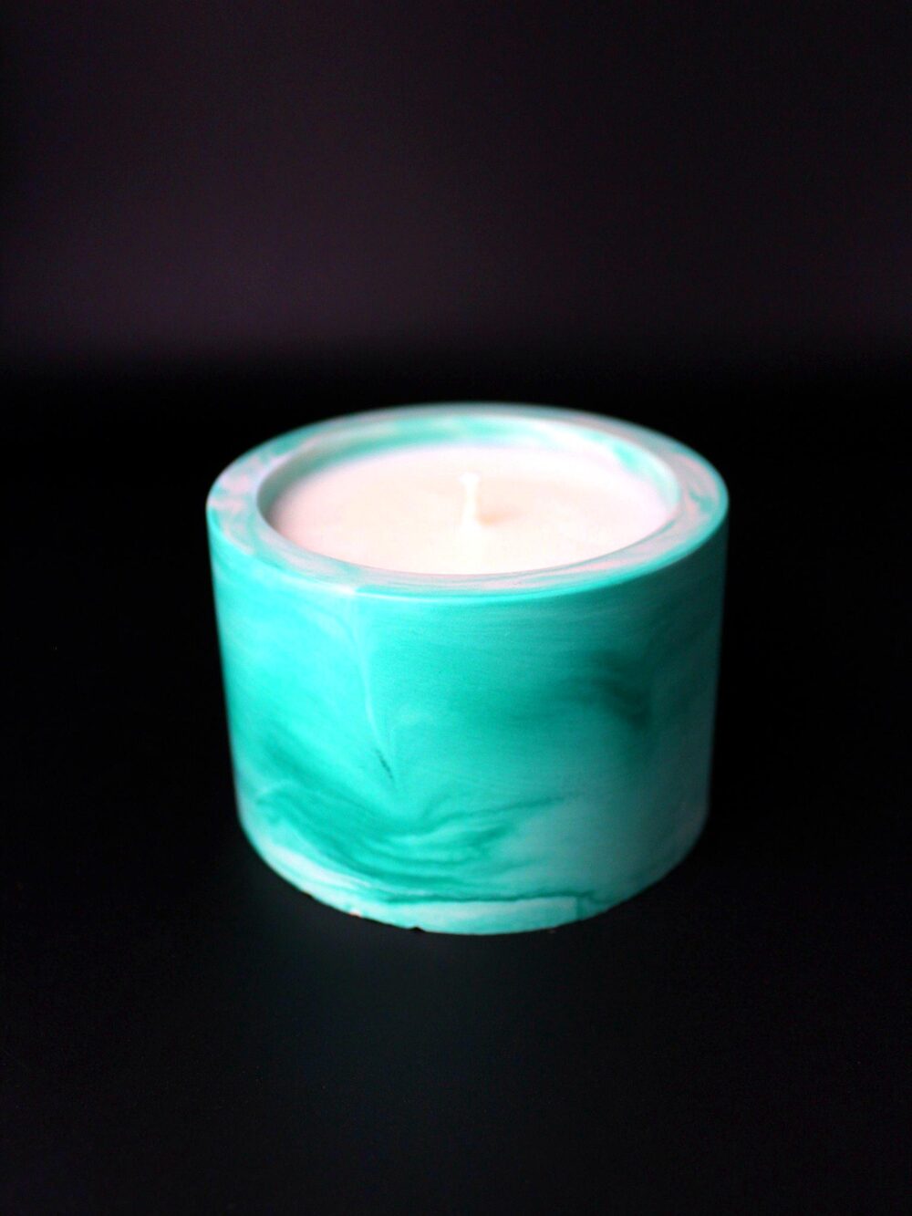 ręcznie robiona świeca sojowa