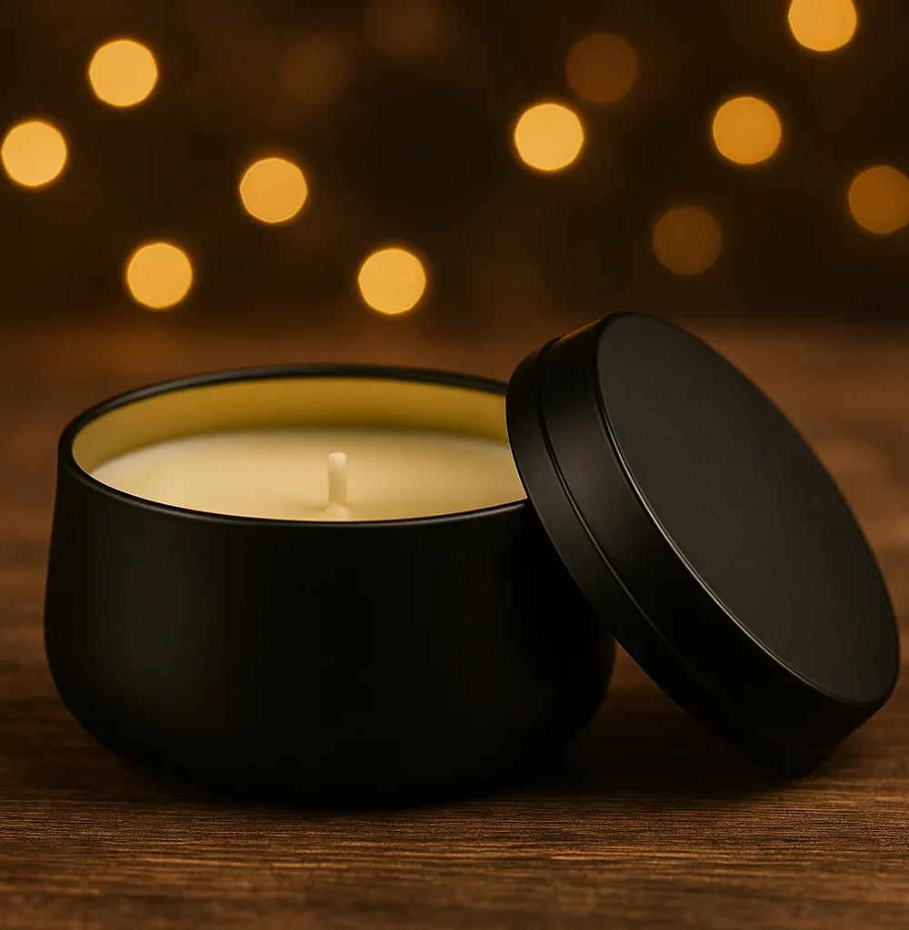 ręcznie robiona świeca sojowa, świeca świąteczna, boże narodzenie