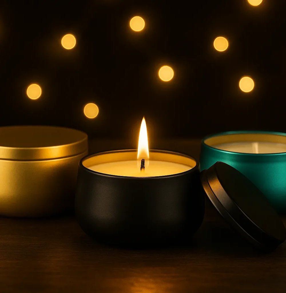 ręcznie robiona świeca sojowa, świeca świąteczna, boże narodzenie